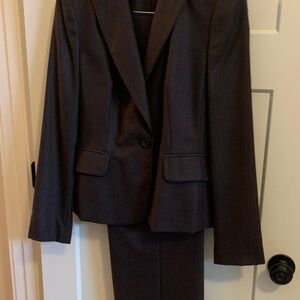 LOFT Dark Brown Women's Suit